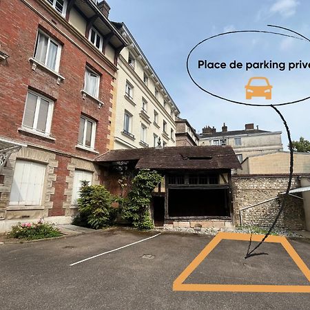 Le Flaubert, Appartement Et Parking En Centre Ville Rouen Eksteriør bilde